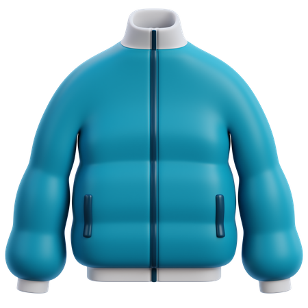 Winter Jacket  3D Icon