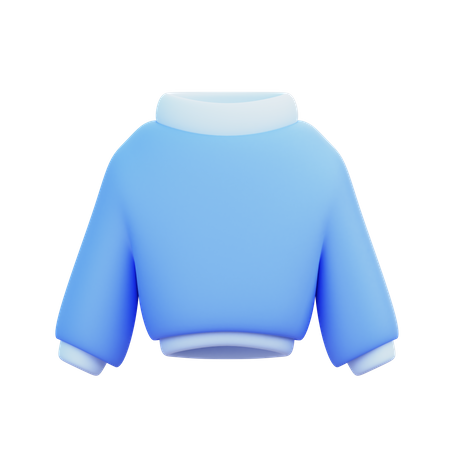 Winter Jacket  3D Icon