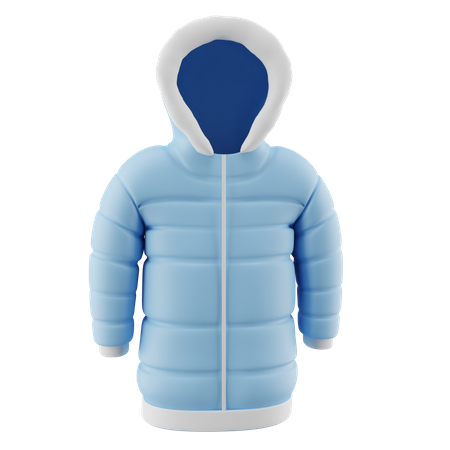 Winter Jacket  3D Icon