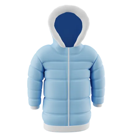 Winter Jacket  3D Icon