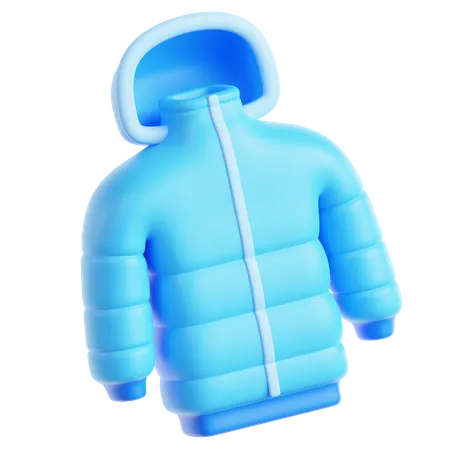 Winter Jacket  3D Icon