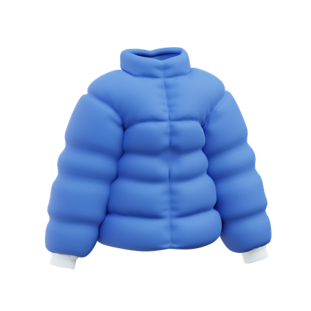 Winter Jacket  3D Icon