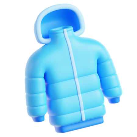 Winter Jacket  3D Icon