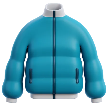 Winter Jacket  3D Icon