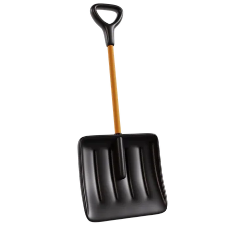 Winter Snow Shovel  3D Icon