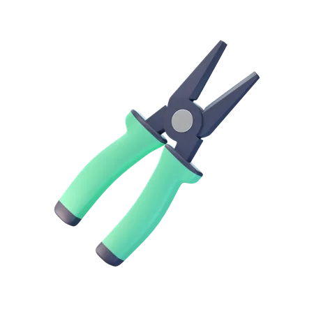 Wire Cutter  3D Icon