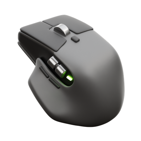 Wireless Mouse  3D Icon