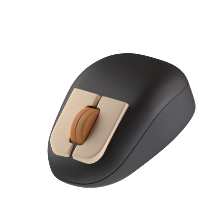 Wireless Mouse  3D Icon