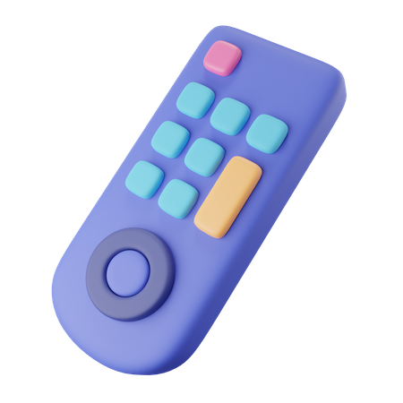 Wireless Remote  3D Icon