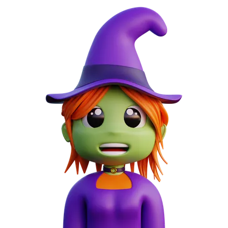 Witch  3D Icon