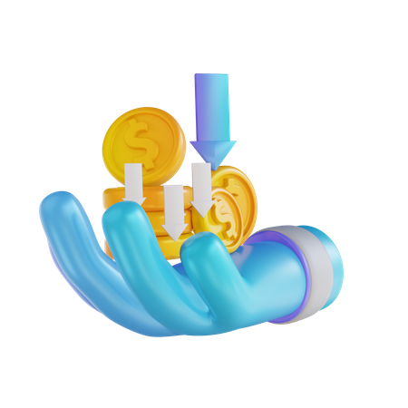 Withdraw Money  3D Illustration