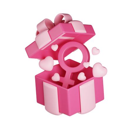 Womans Day Gift  3D Icon