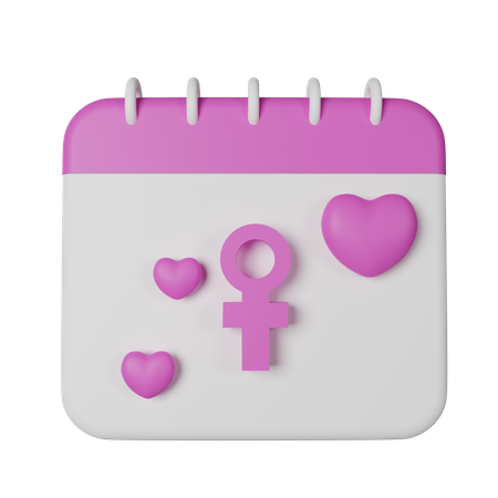 Womens Day  3D Icon