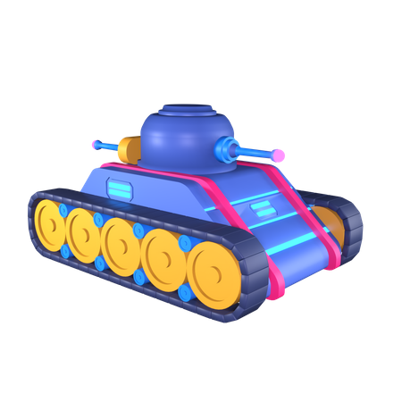 Wood Tank  3D Icon