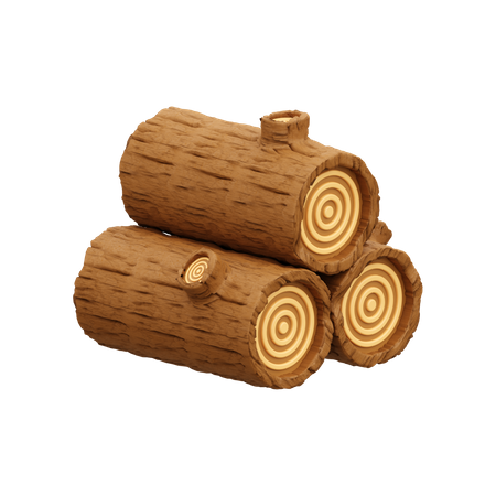 Woodpile  3D Icon