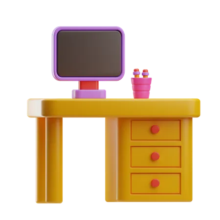 Workplace  3D Icon