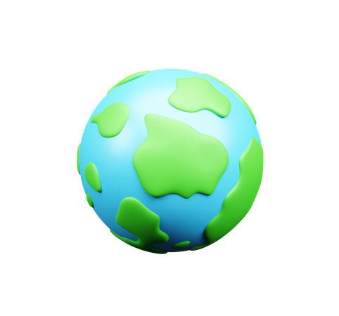 World  3D Icon