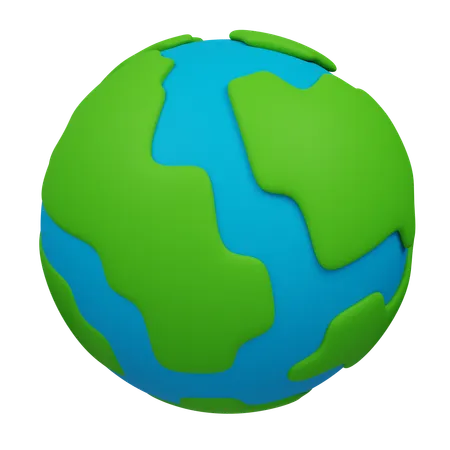 World  3D Icon