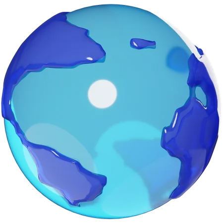 World  3D Icon