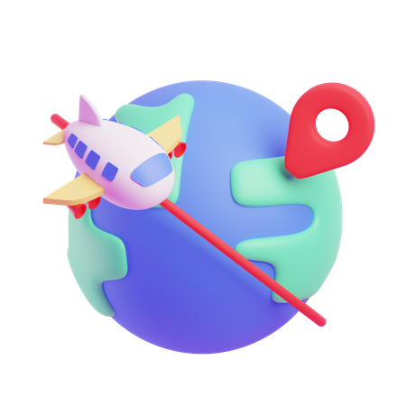 World Tour  3D Icon