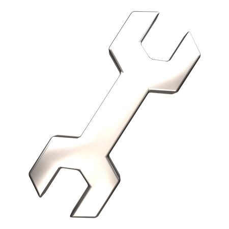 Wrench  3D Icon