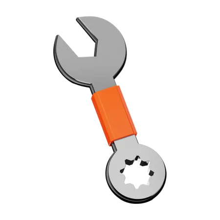 Wrench  3D Icon