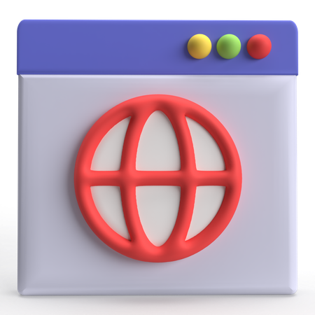 Www  3D Icon