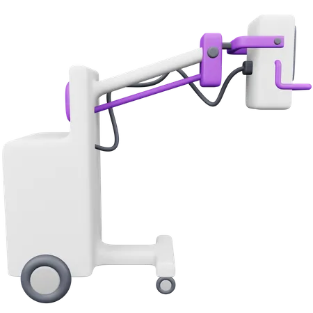 X-Ray Machine  3D Icon