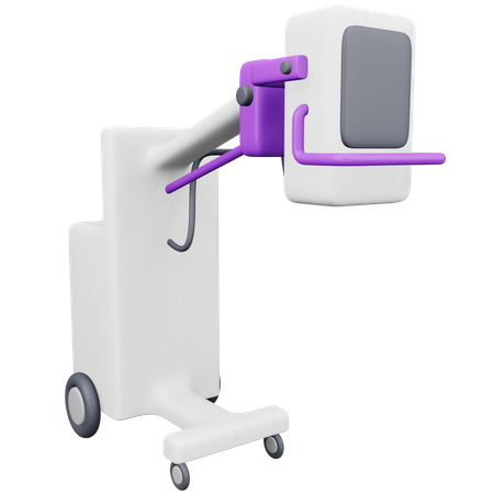 X-Ray Machine  3D Icon