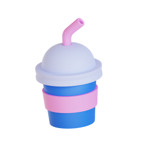 Xícara de smoothie  3D Icon