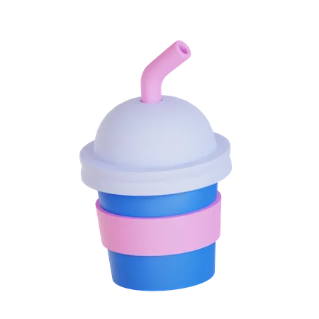 Xícara de smoothie  3D Icon