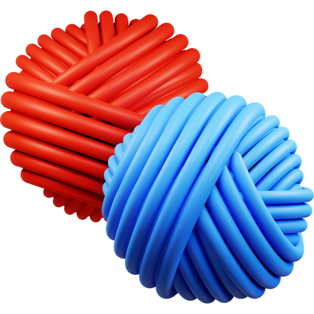 Yarns  3D Icon