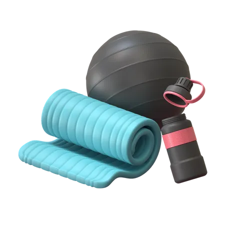 Yoga Equipment  3D Icon