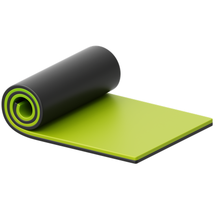 Yoga Mattress  3D Icon