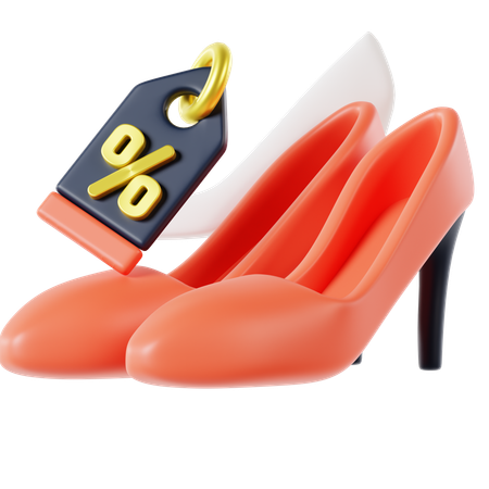 Zapatos de mujer  3D Icon