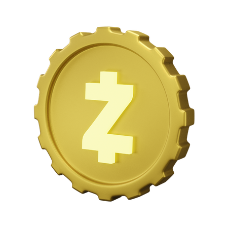 Zcash  3D Icon