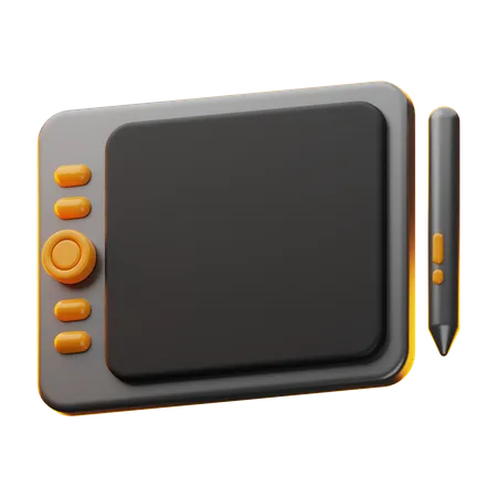 Zeichentablett  3D Icon