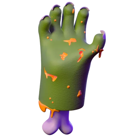 Zombie Hand  3D Illustration