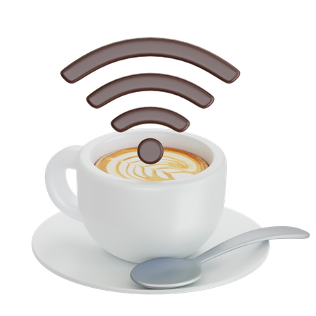 Zona de café  3D Icon