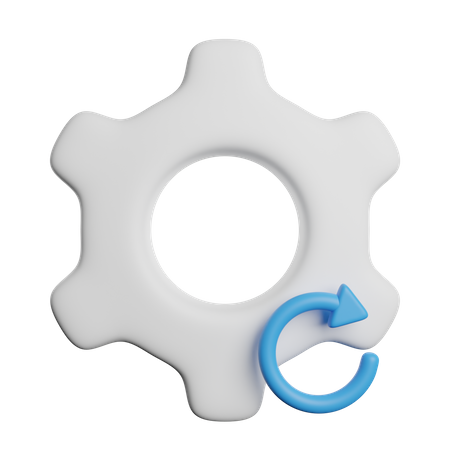 Zurücksetzen  3D Icon