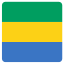 flag, gabon 