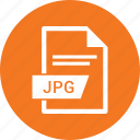 document, extension, file, format, jpg