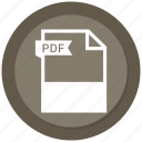 document, extension, file, format, paper, pdf