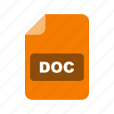 doc, file, format