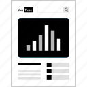 analytics, data, infographic, youtube