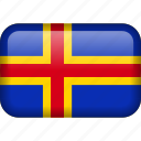 aland, country, flag