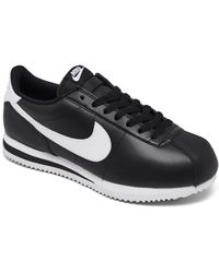 Nike - Classic Cortez Leather Casual Sneakers From Finish Line - Lyst