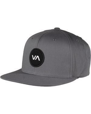 RVCA Adjustable Snapback Straight Brim Hat - Black