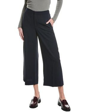 Vince Crop Wide Leg Pant - Blue