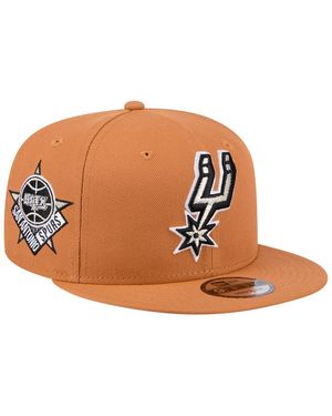 KTZ San Antonio Spurs Color Pack 9fifty Snapback Hat - Brown